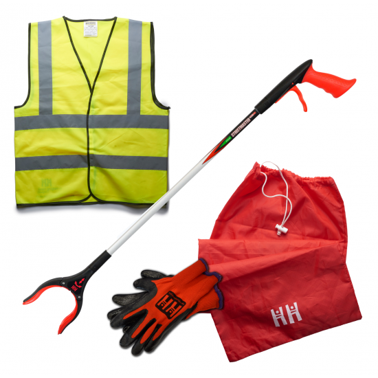 Litter Picking Tidy Up Kit Streetmaster Pro Adult